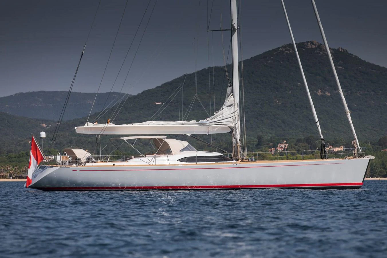 a boat on the water aboard SKIP'N BOU Yacht for Sale