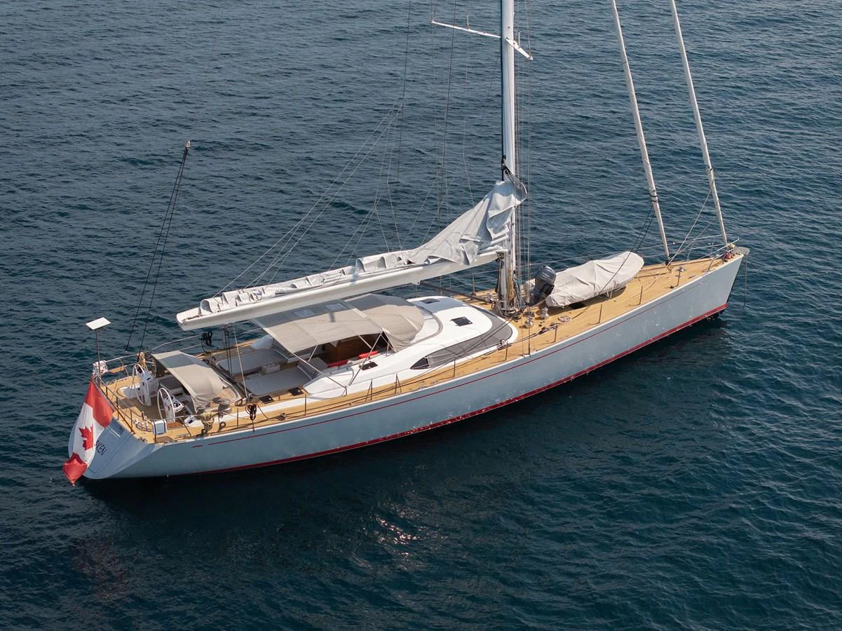 a boat in the water aboard SKIP'N BOU Yacht for Sale