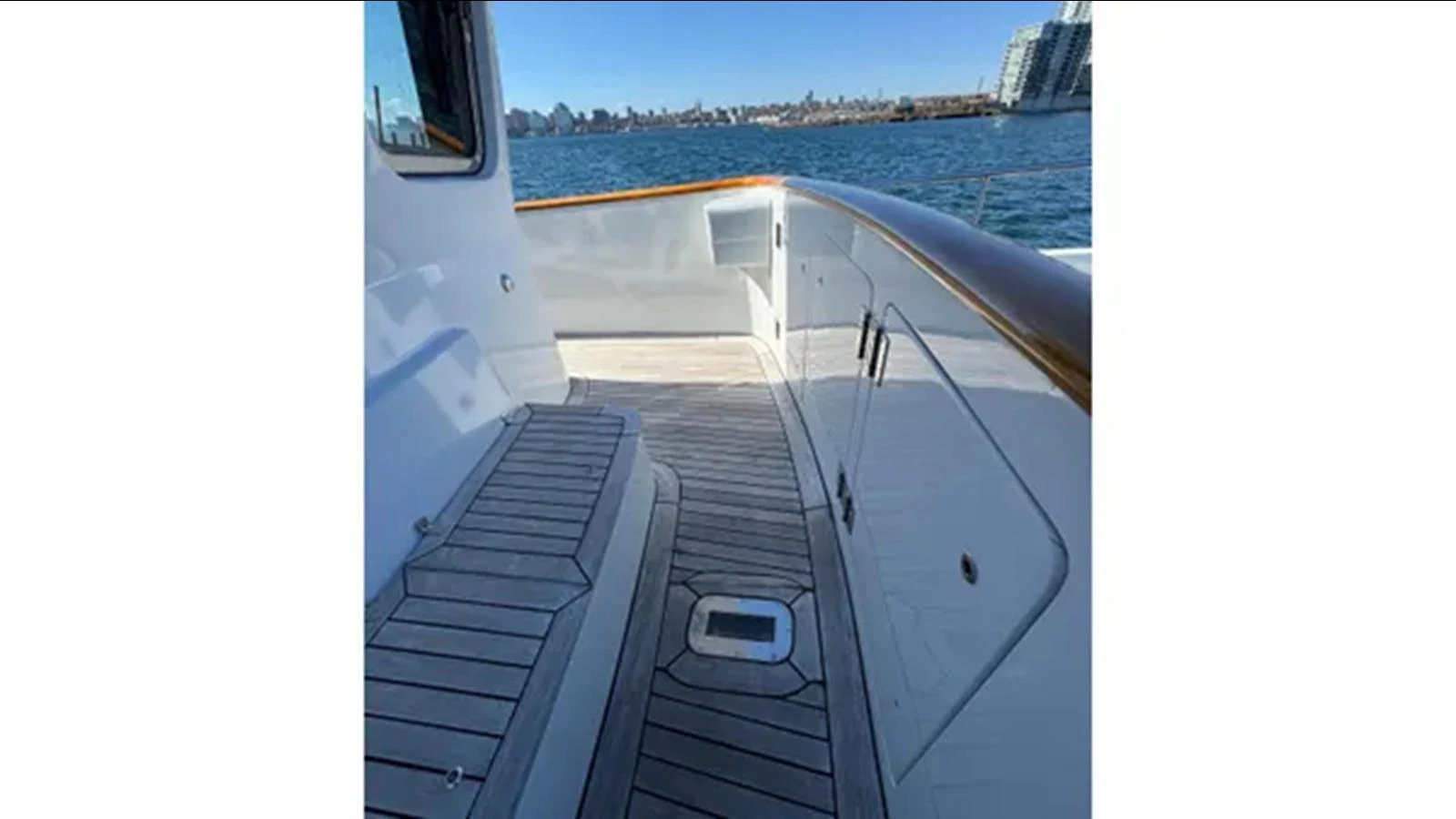 a boat on the water aboard BELLE ISLE SEA Yacht for Sale