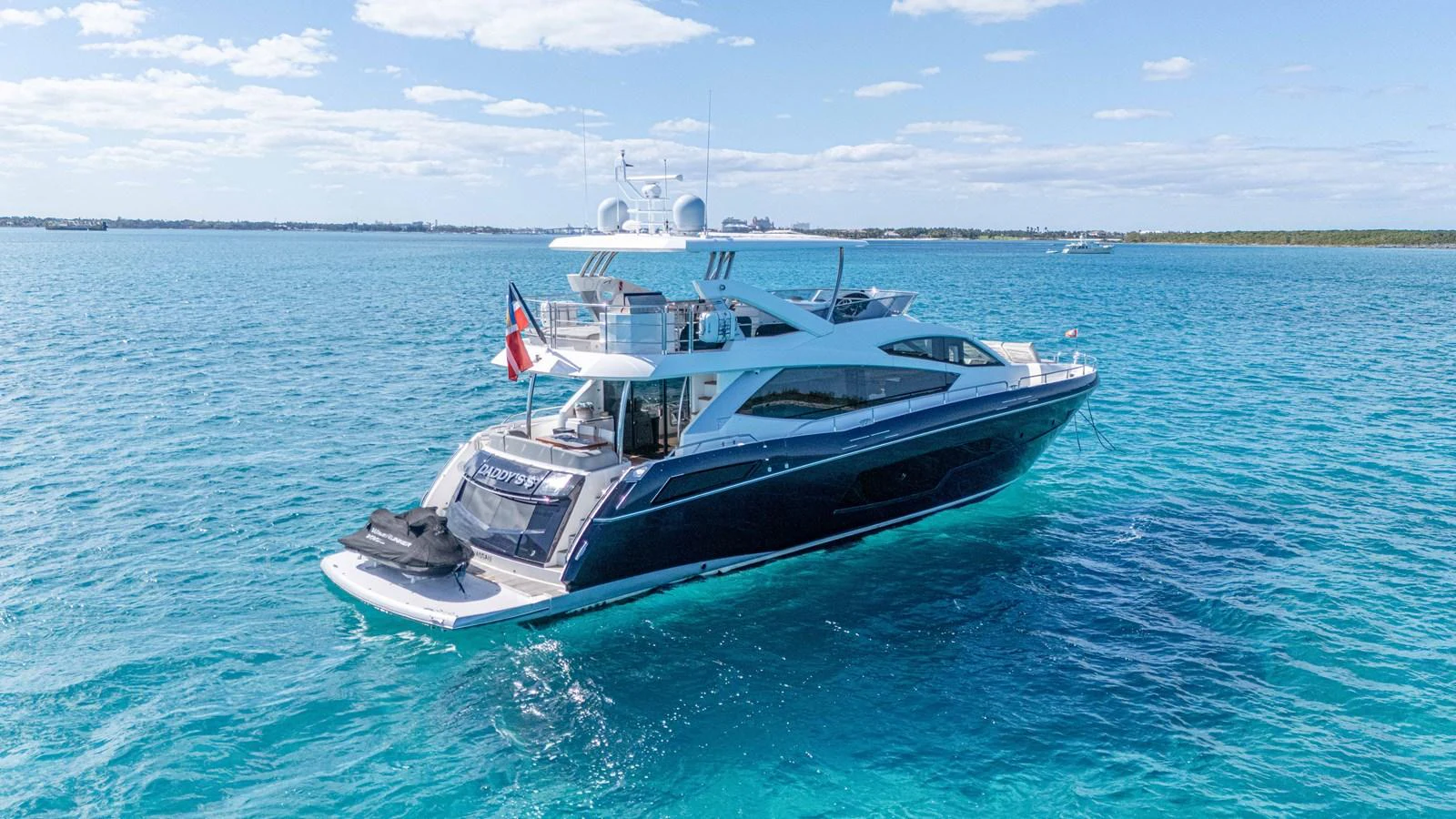 a boat on the water aboard DADDY'S $ Yacht for Sale