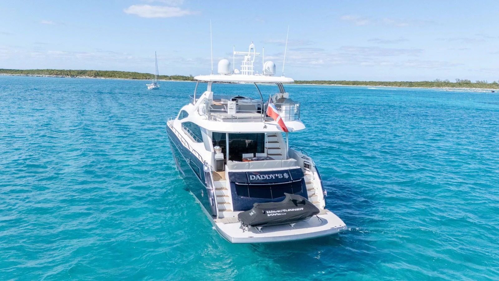 a boat on the water aboard DADDY'S $ Yacht for Sale