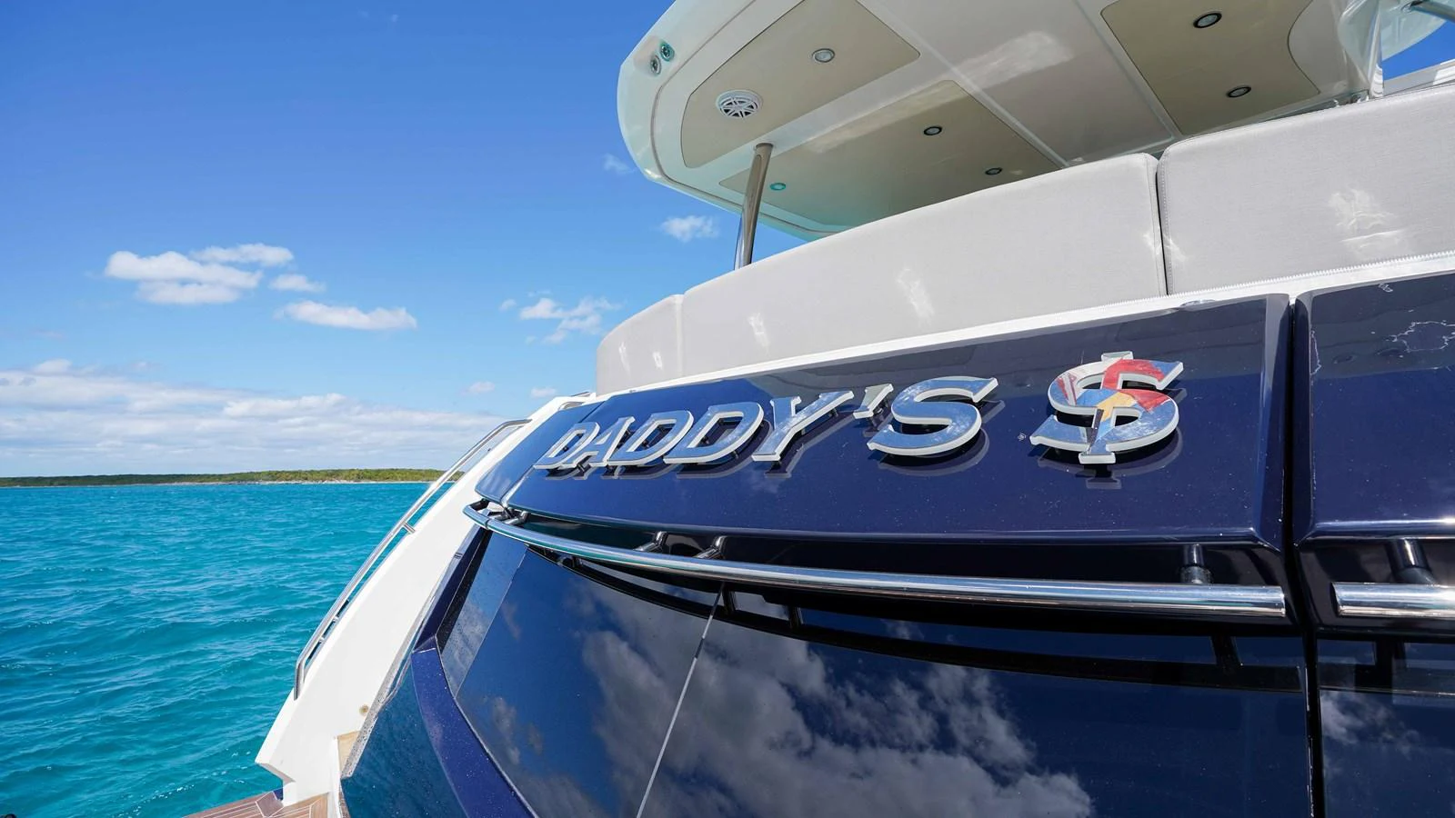 a boat on the water aboard DADDY'S $ Yacht for Sale