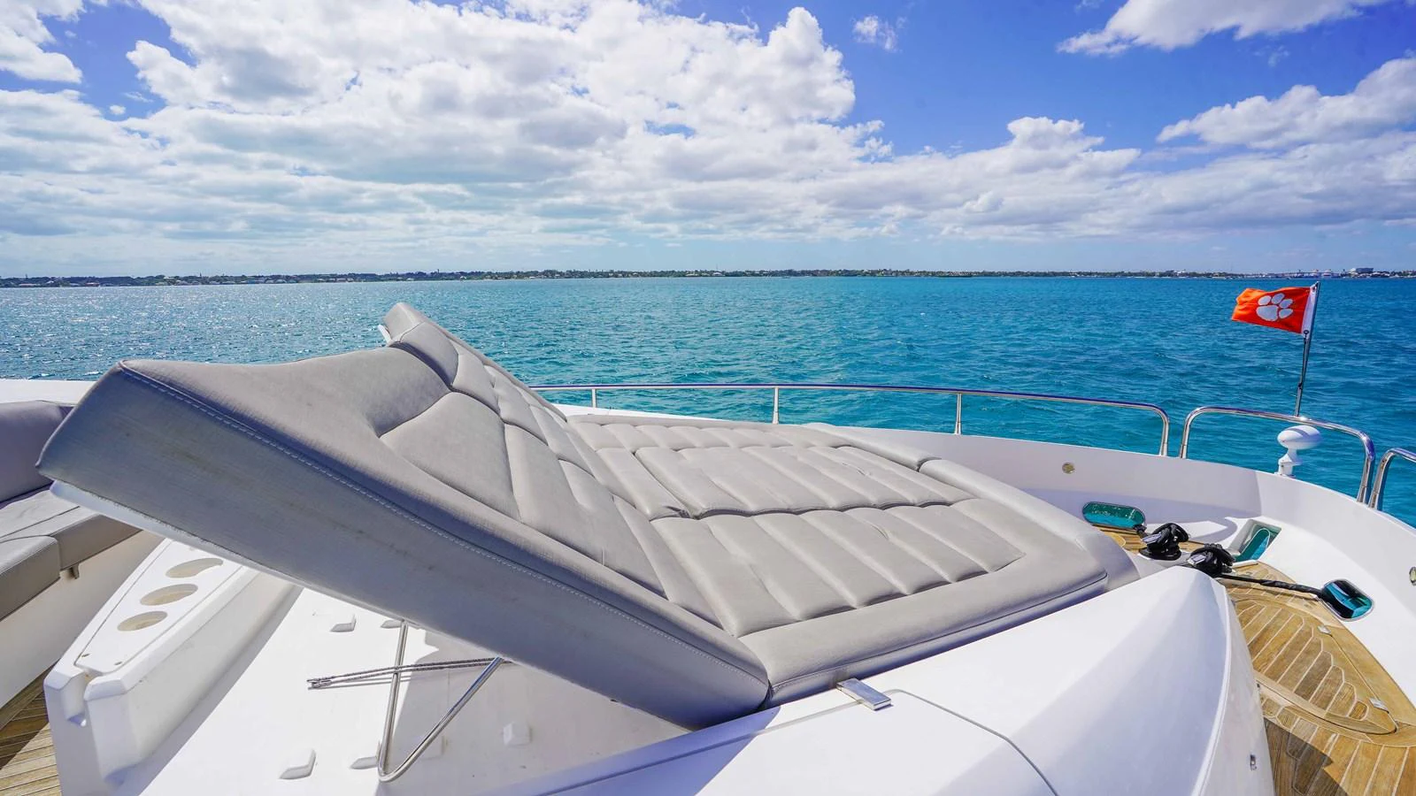 a boat on the water aboard DADDY'S $ Yacht for Sale