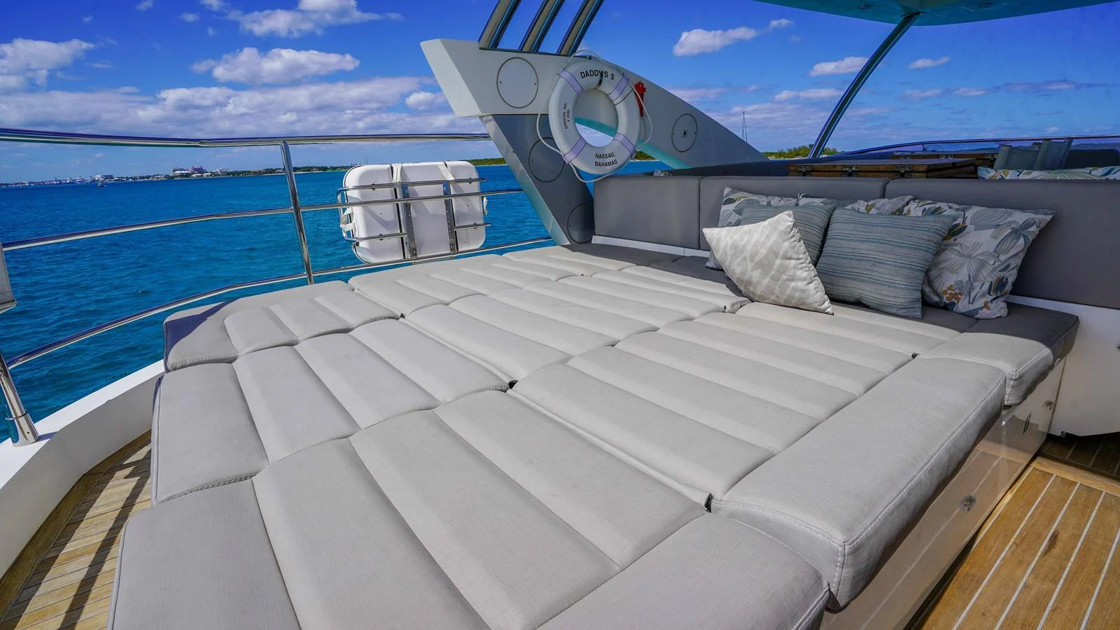 a boat on the water aboard DADDY'S $ Yacht for Sale