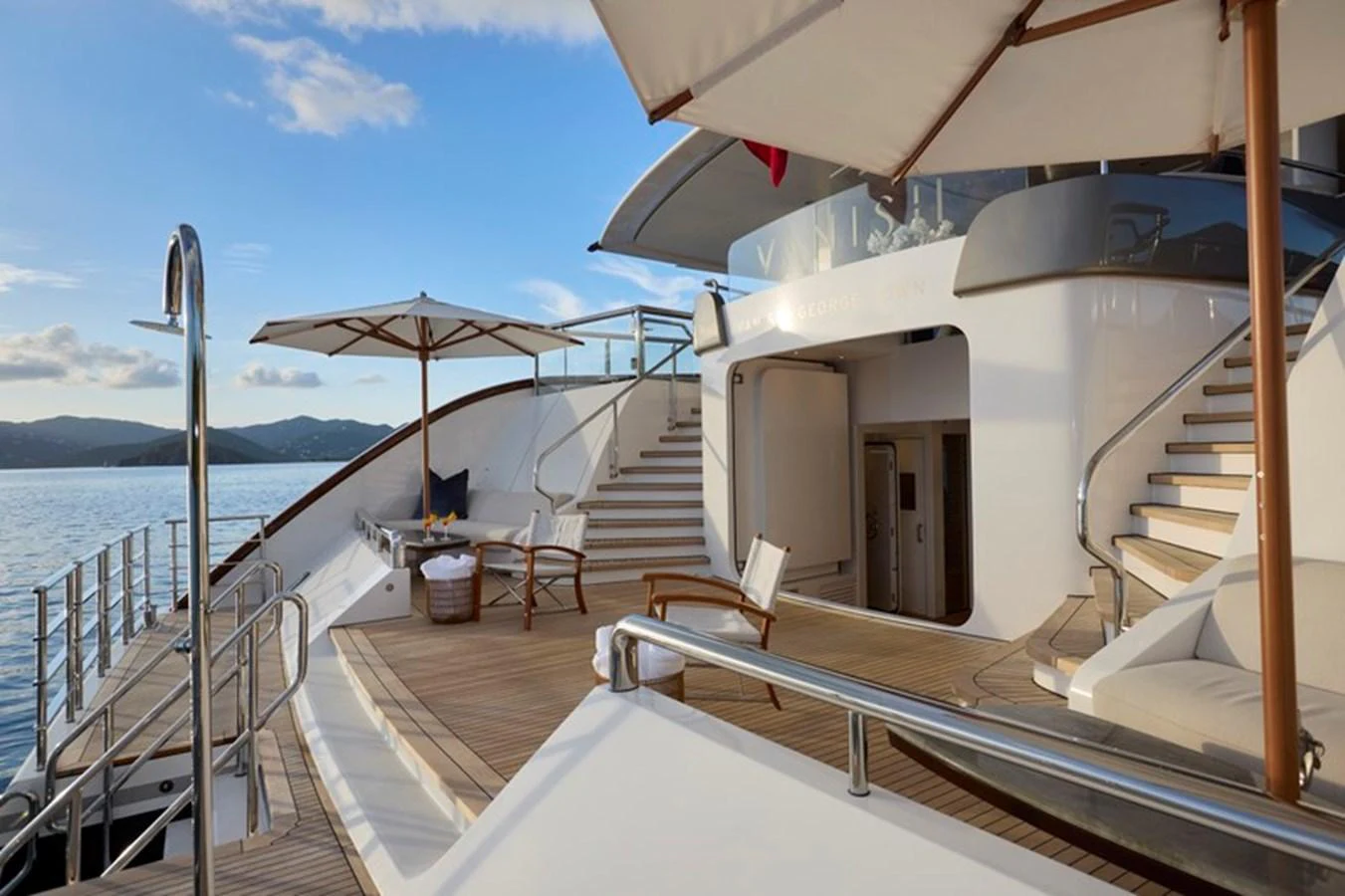 a boat on the water aboard VANISH Yacht for Sale