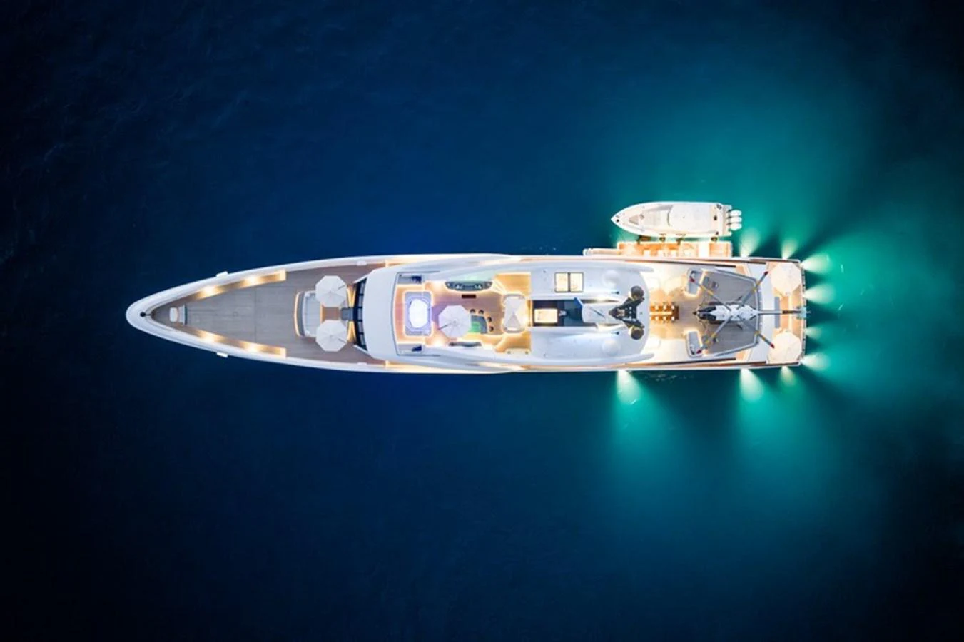 a bottle of alcohol aboard VANISH Yacht for Sale