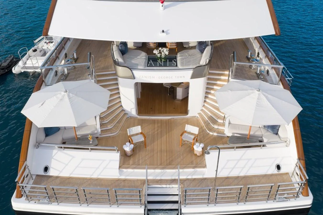 a boat on the water aboard VANISH Yacht for Sale