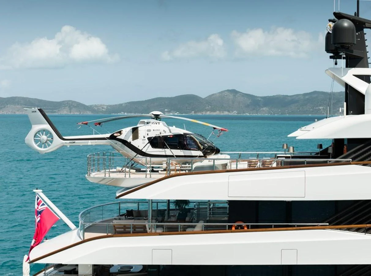 a boat on the water aboard VANISH Yacht for Sale