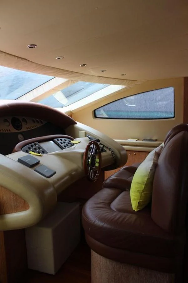 a car on a table aboard AZIMUT 98 LEONARDO Yacht for Sale