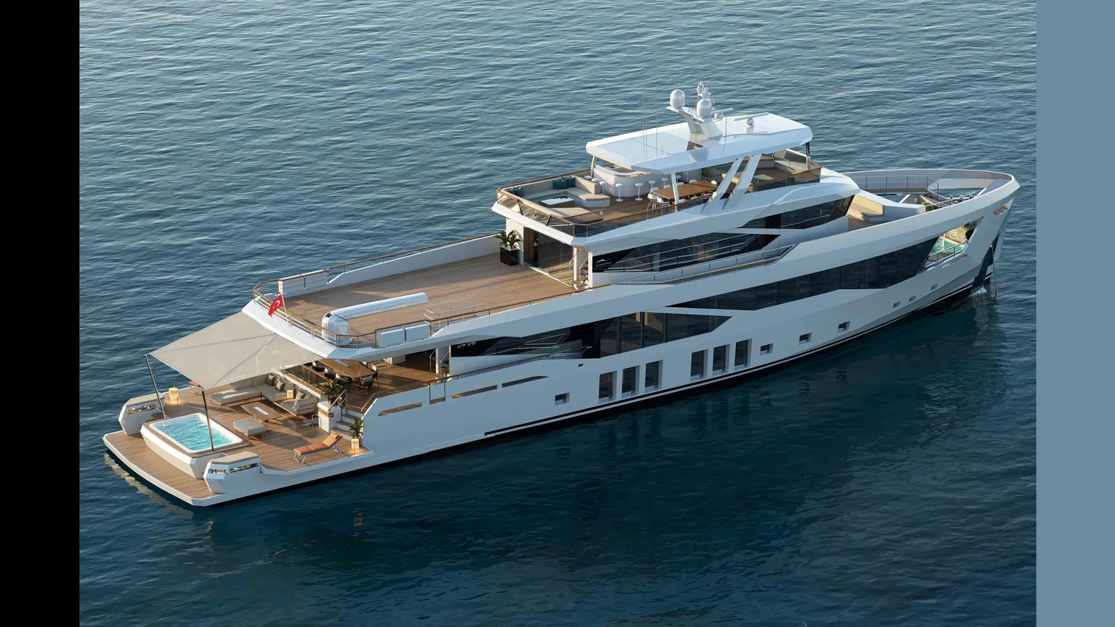 a boat on the water aboard NUMARINE 47MXP Yacht for Sale