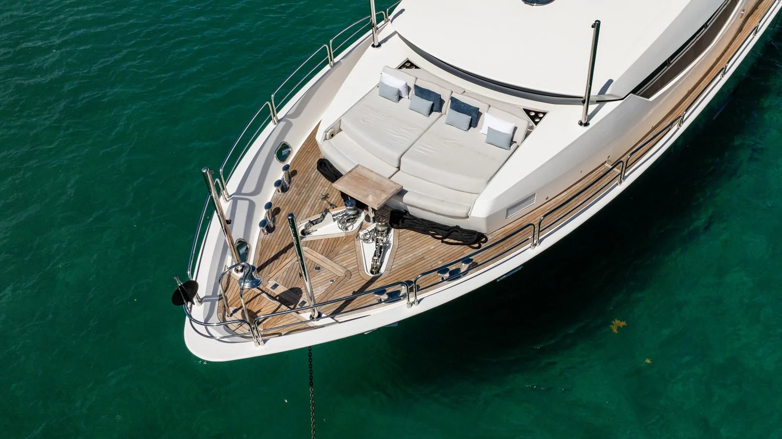 a boat on the water aboard PRECIOSO Yacht for Sale