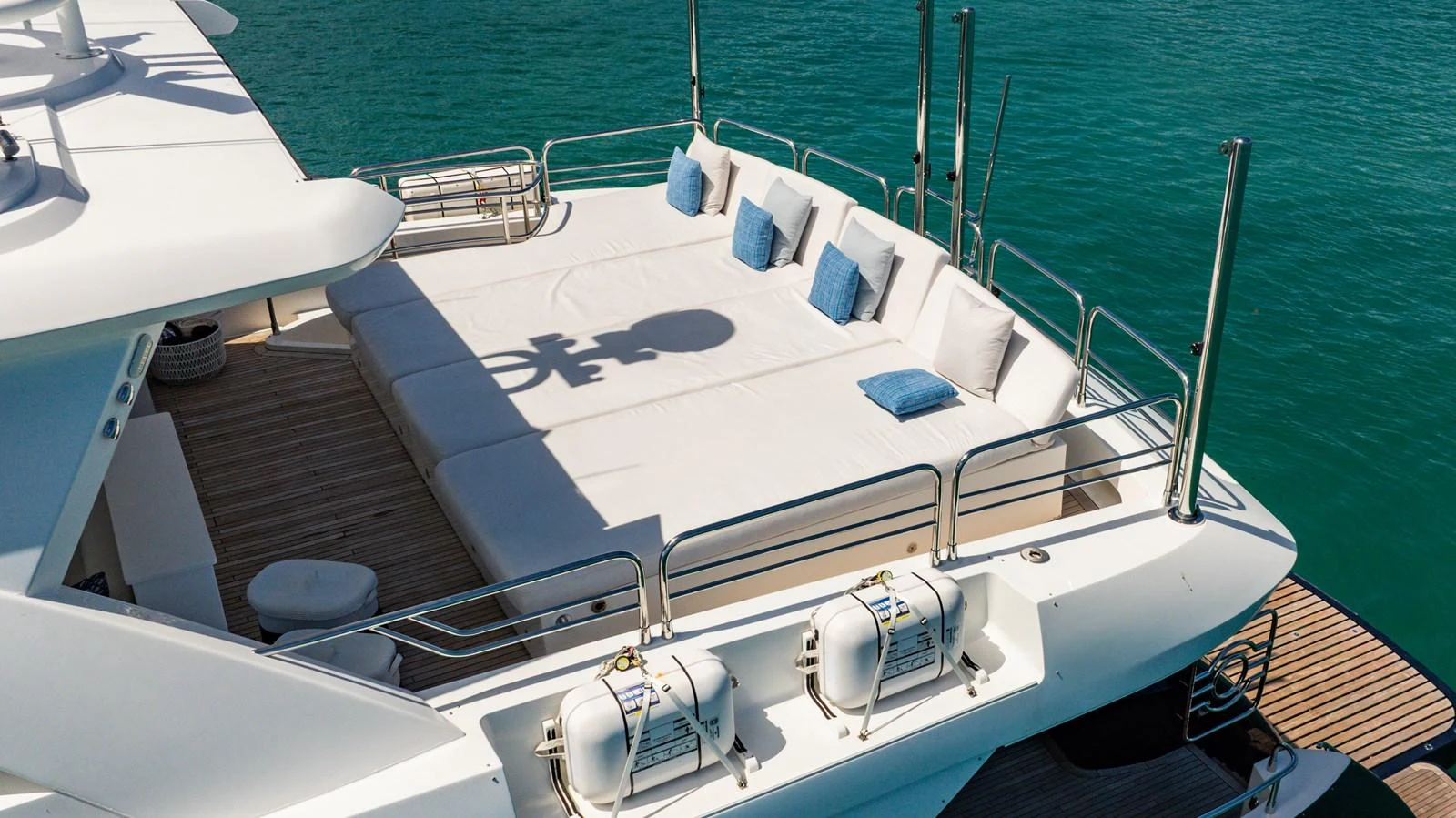 a boat on the water aboard PRECIOSO Yacht for Sale