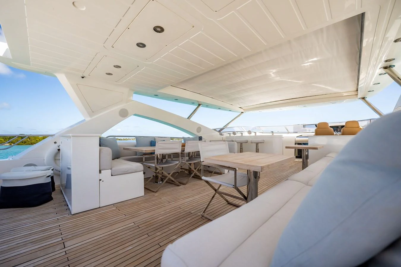 inside of a boat aboard PRECIOSO Yacht for Sale