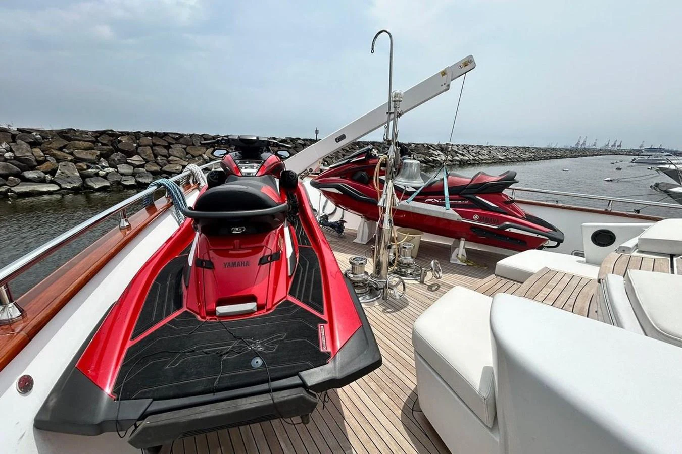 a boat on the water aboard SUNSHINE Yacht for Sale