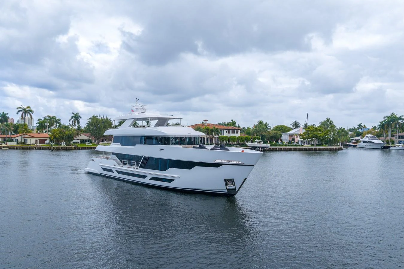 a boat on the water aboard RESONANCE Yacht for Sale