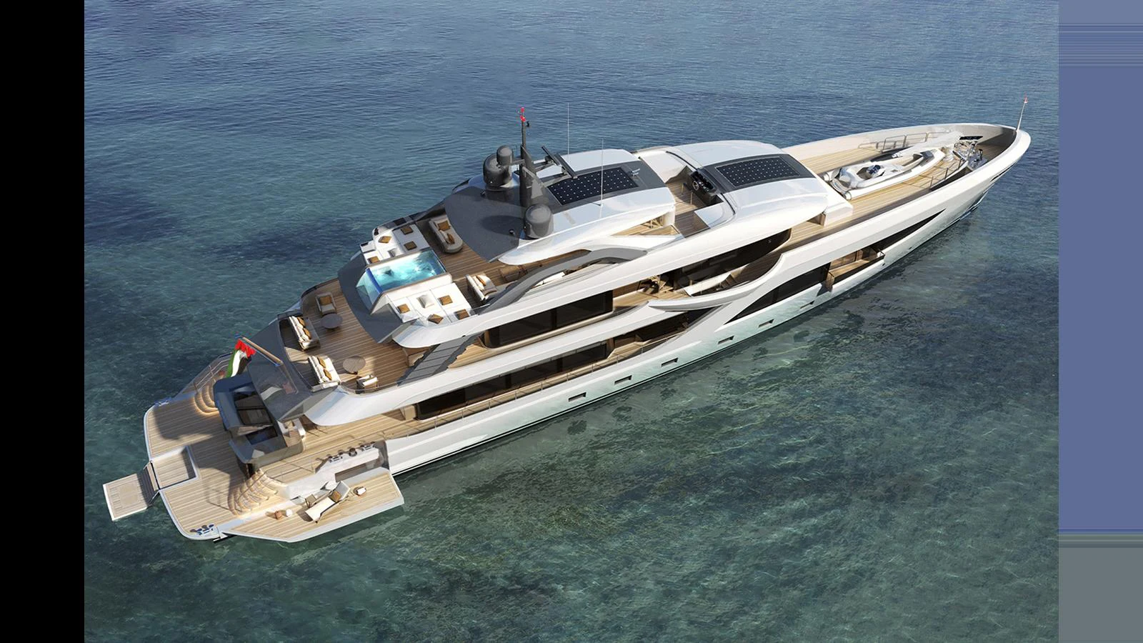 a ship on the water aboard MAJESTY 160 Yacht for Sale