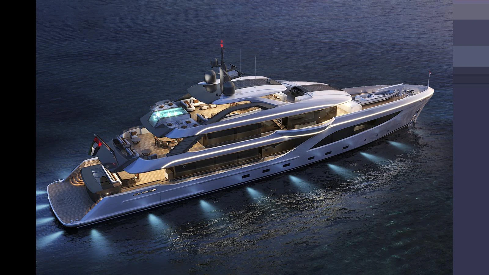a boat on the water aboard MAJESTY 160 Yacht for Sale