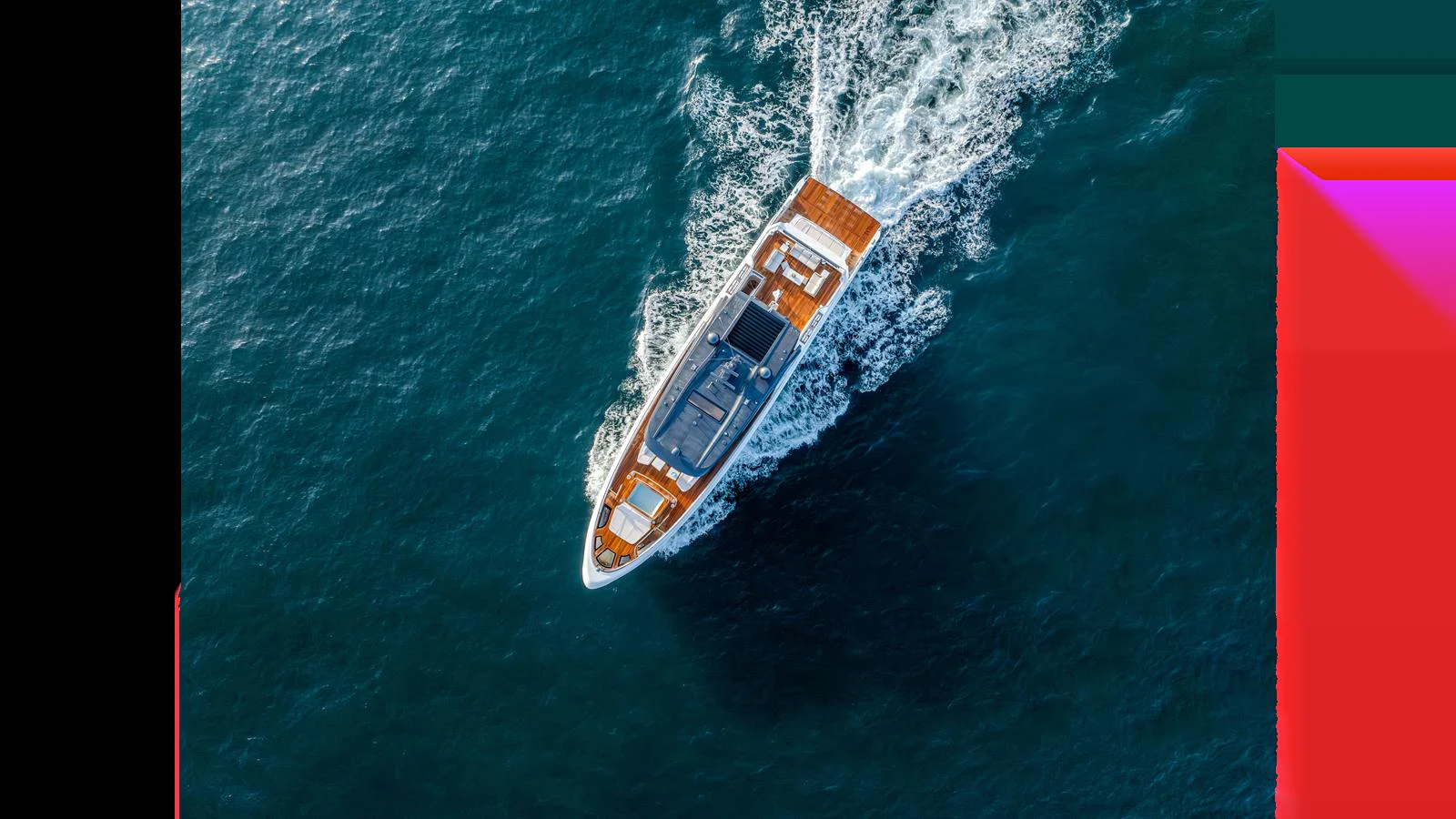 a satellite in space aboard 100 TERRACE Yacht for Sale