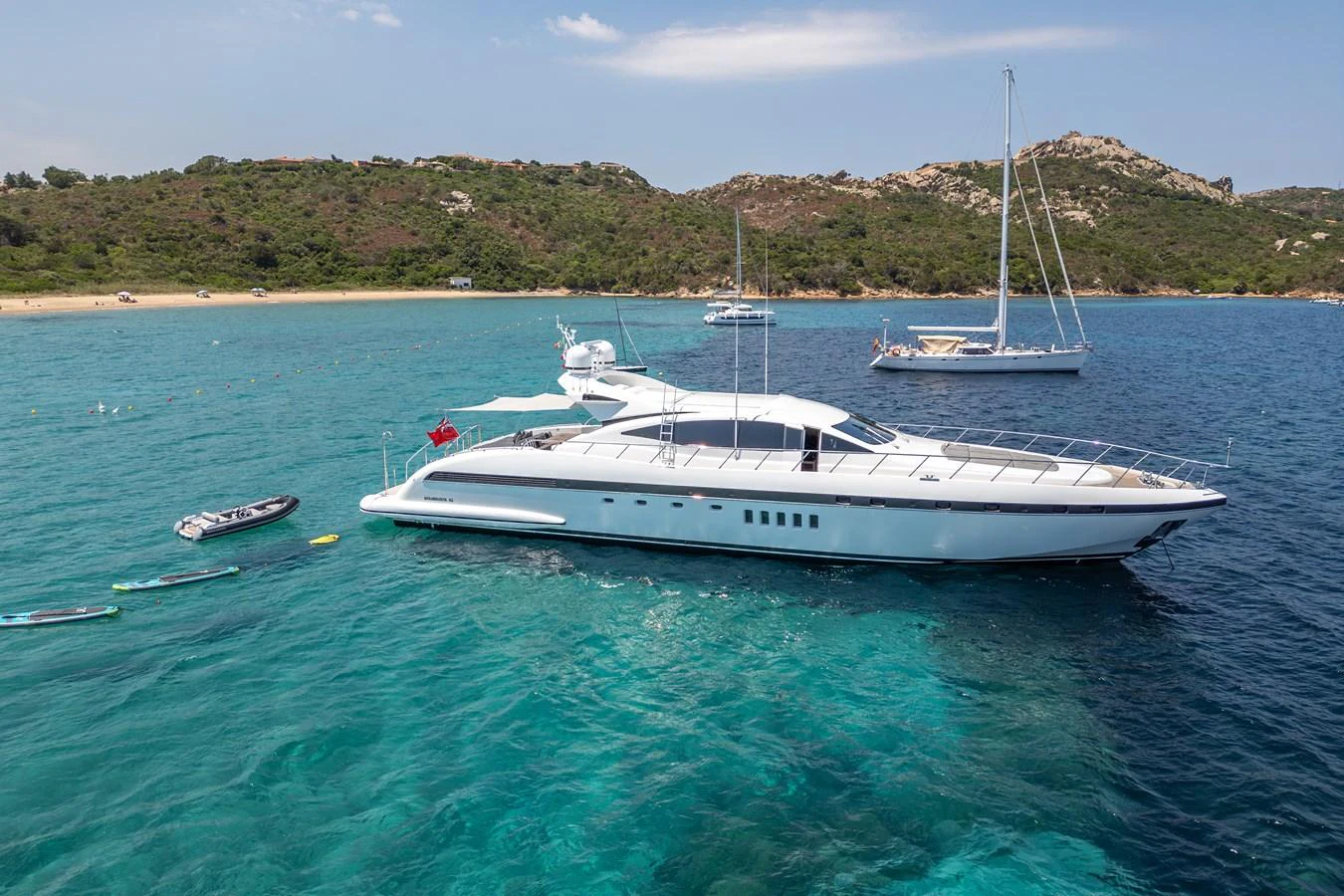 a boat in the water aboard KAWAI Yacht for Sale