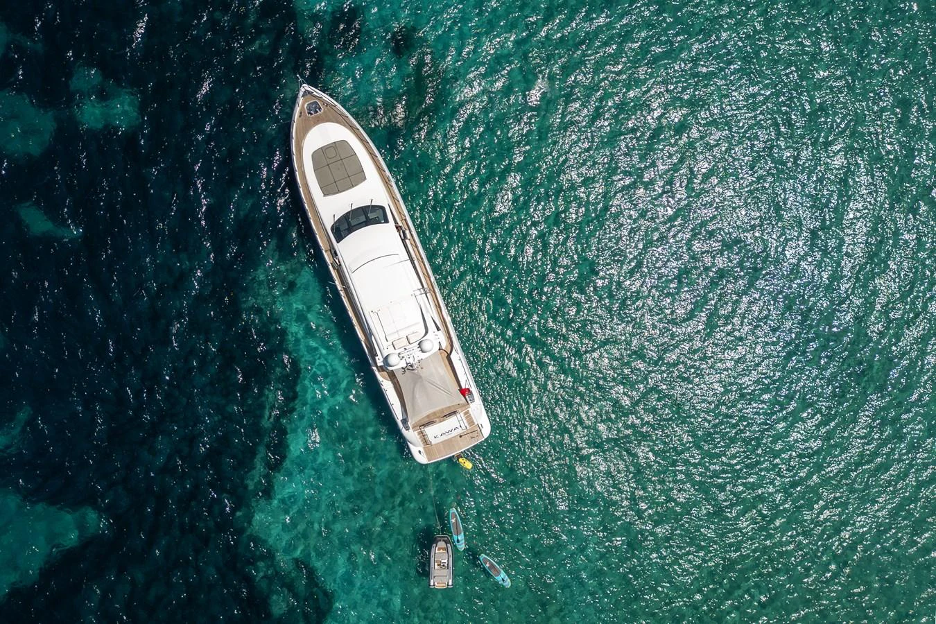 a ship in the water aboard KAWAI Yacht for Sale