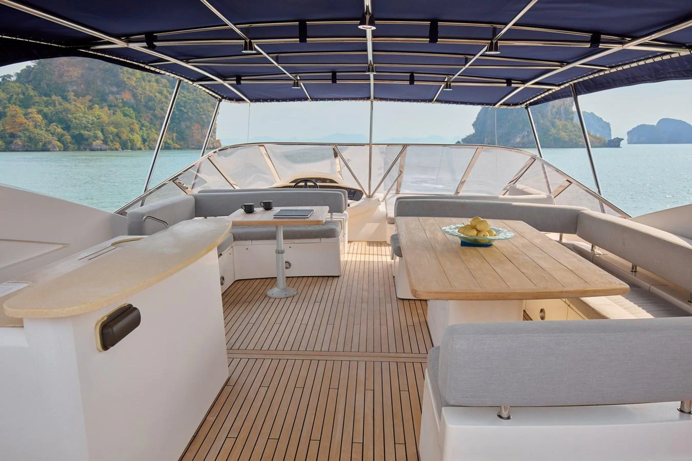 a boat on the water aboard MAJOR AFFAIR Yacht for Sale