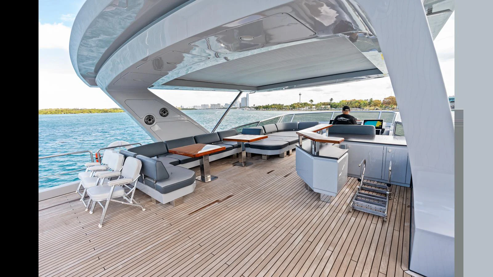 a boat on the water aboard KNOT WOKE Yacht for Sale