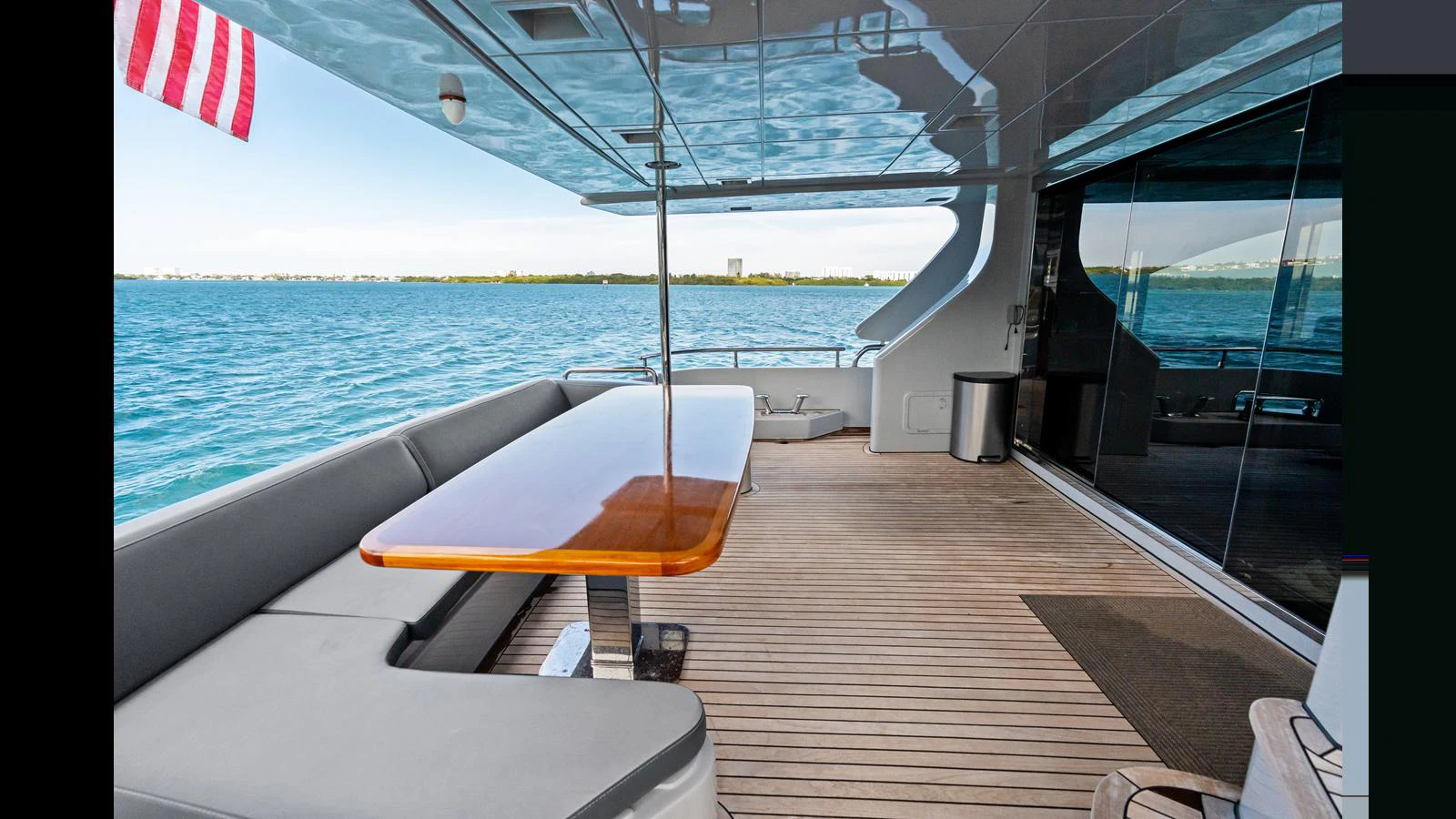 a boat on the water aboard KNOT WOKE Yacht for Sale