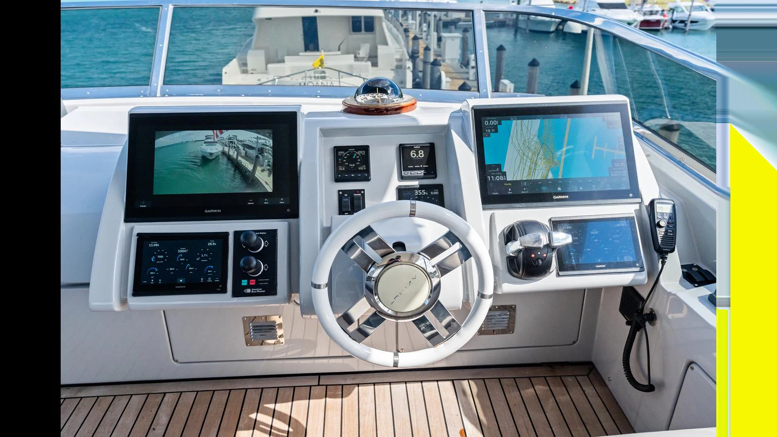 inside of a boat aboard KNOT WOKE Yacht for Sale