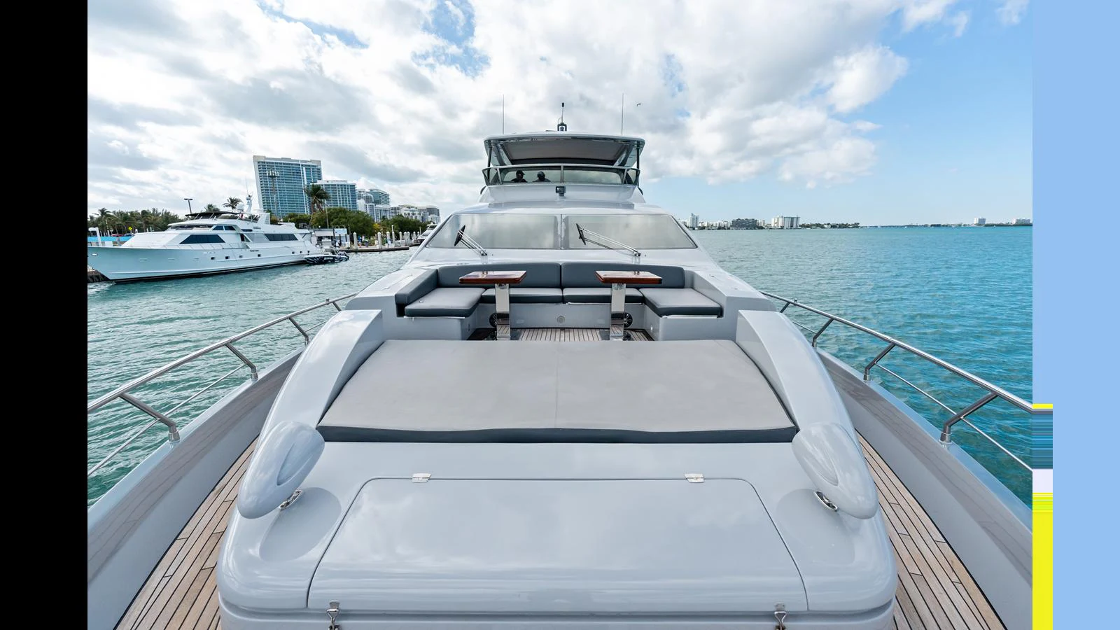 a boat on the water aboard KNOT WOKE Yacht for Sale