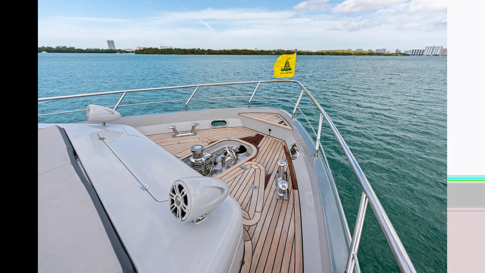 a boat on the water aboard KNOT WOKE Yacht for Sale
