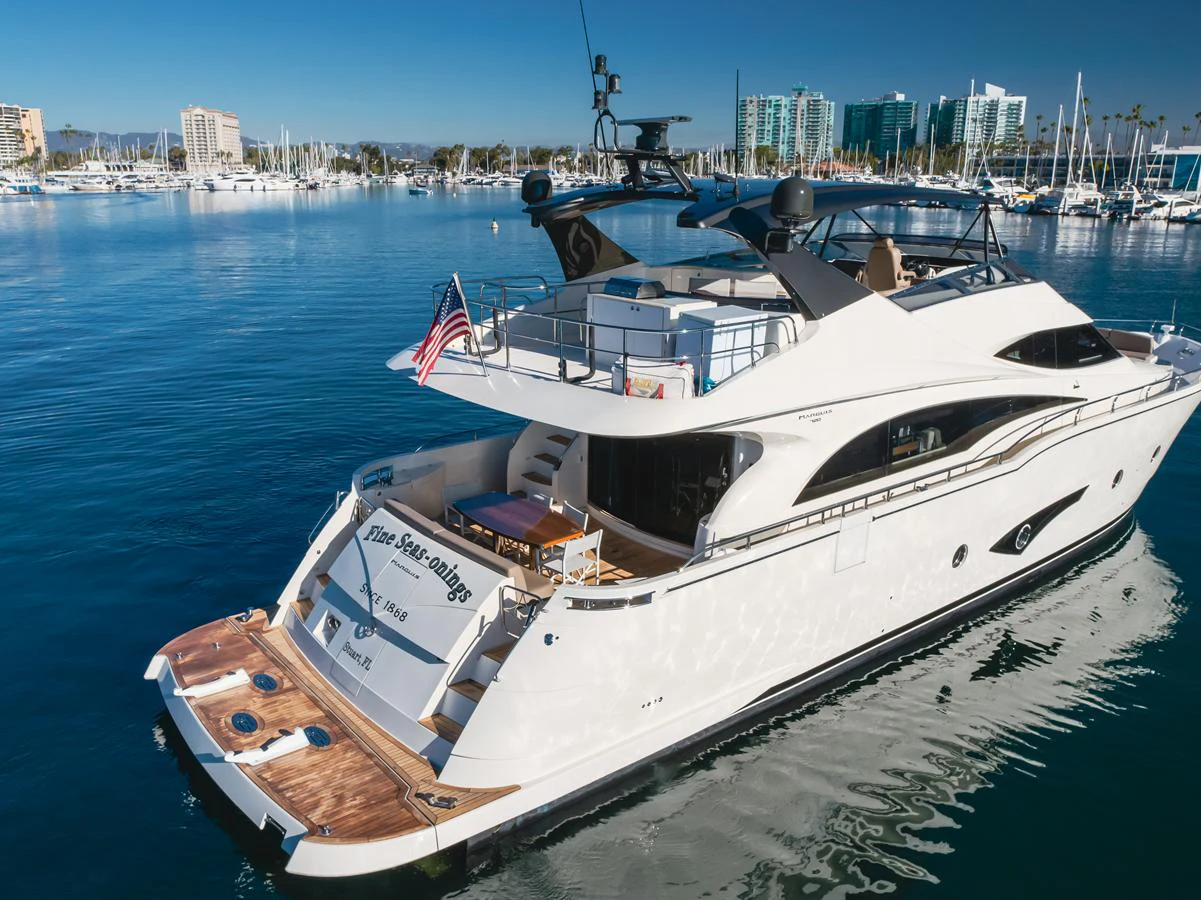 a boat on the water aboard FINE SEAS-ONINGS Yacht for Sale