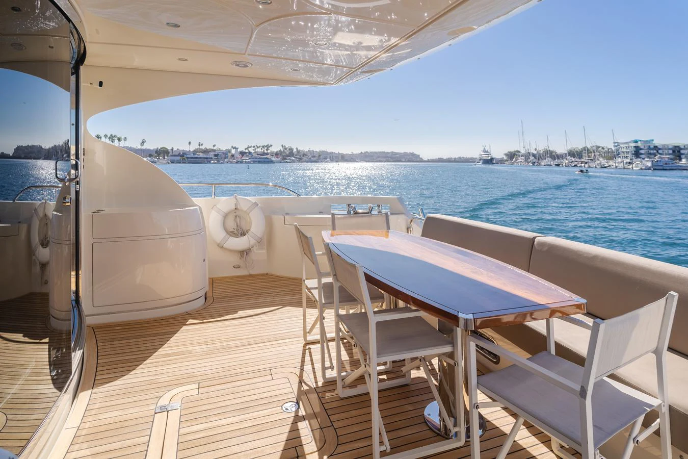 a boat on the water aboard FINE SEAS-ONINGS Yacht for Sale