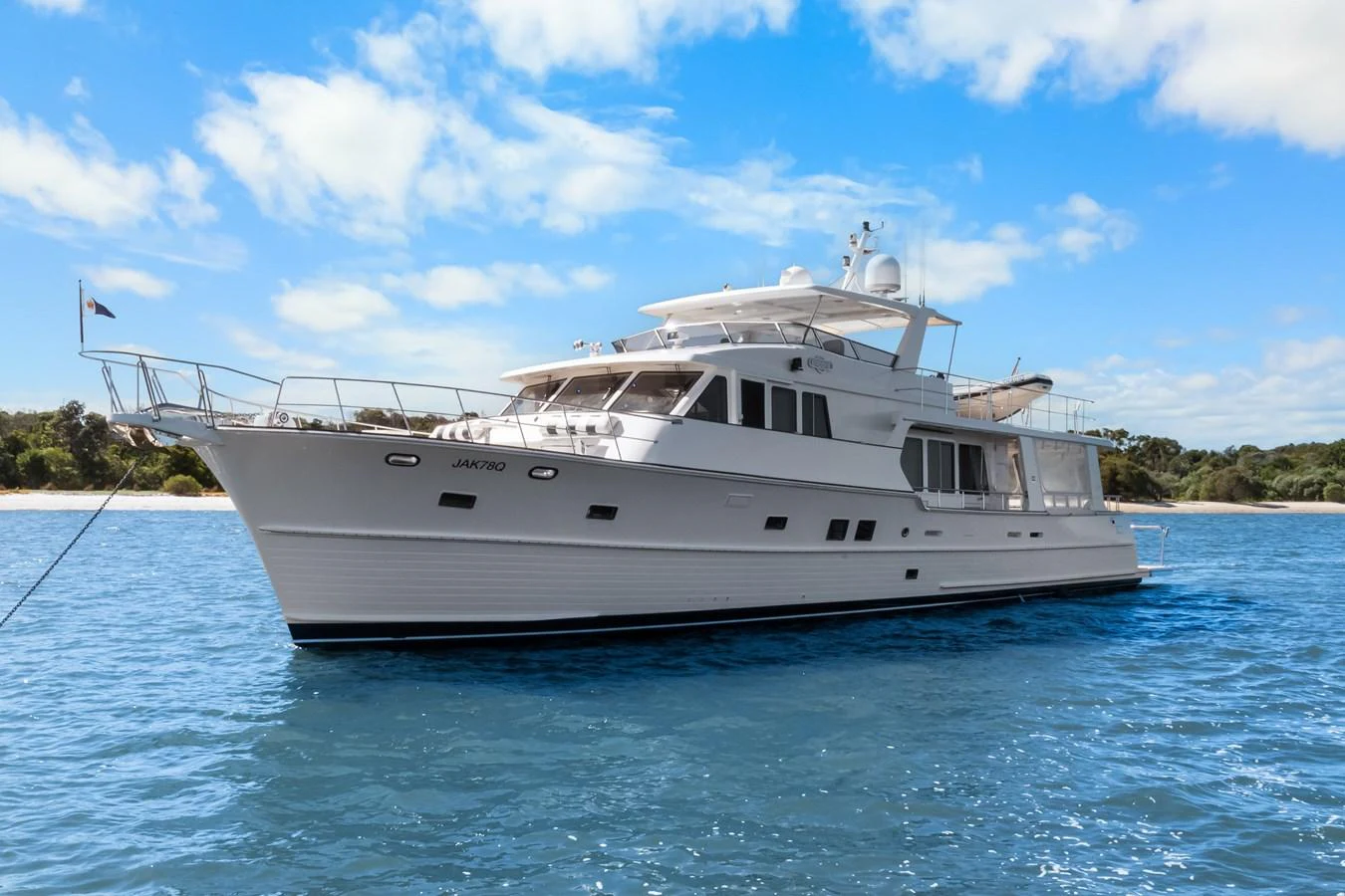 a boat on the water aboard ENCORE Yacht for Sale