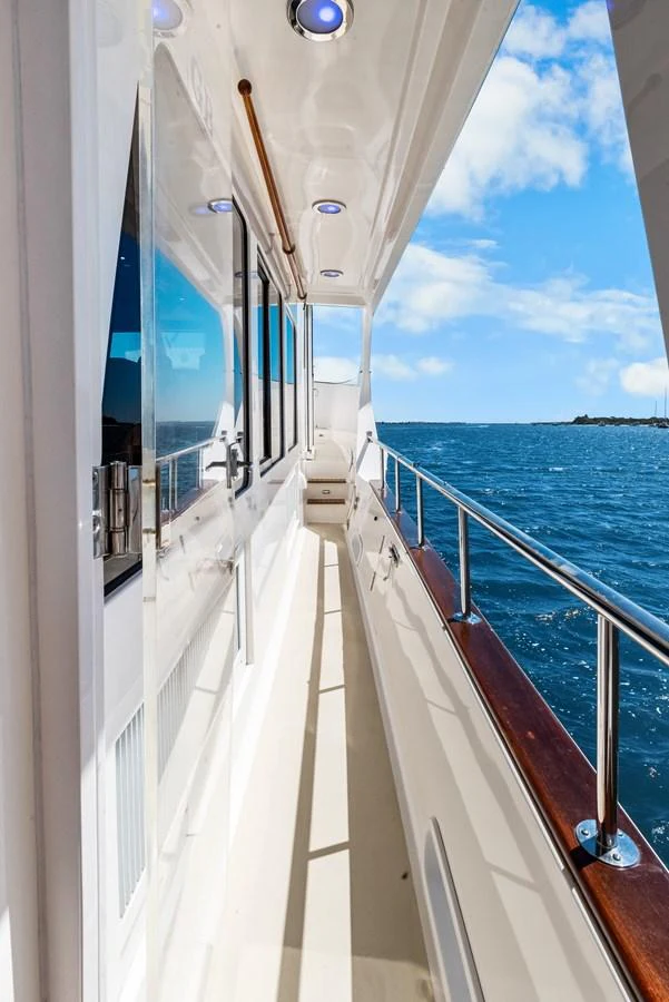 a boat on the water aboard ENCORE Yacht for Sale