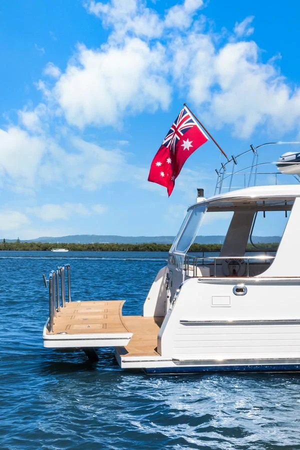 a boat on the water aboard ENCORE Yacht for Sale
