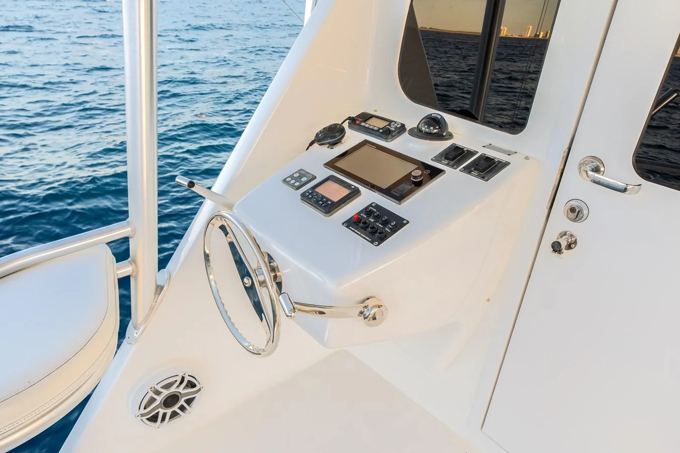the inside of a boat aboard EL JEFE Yacht for Sale