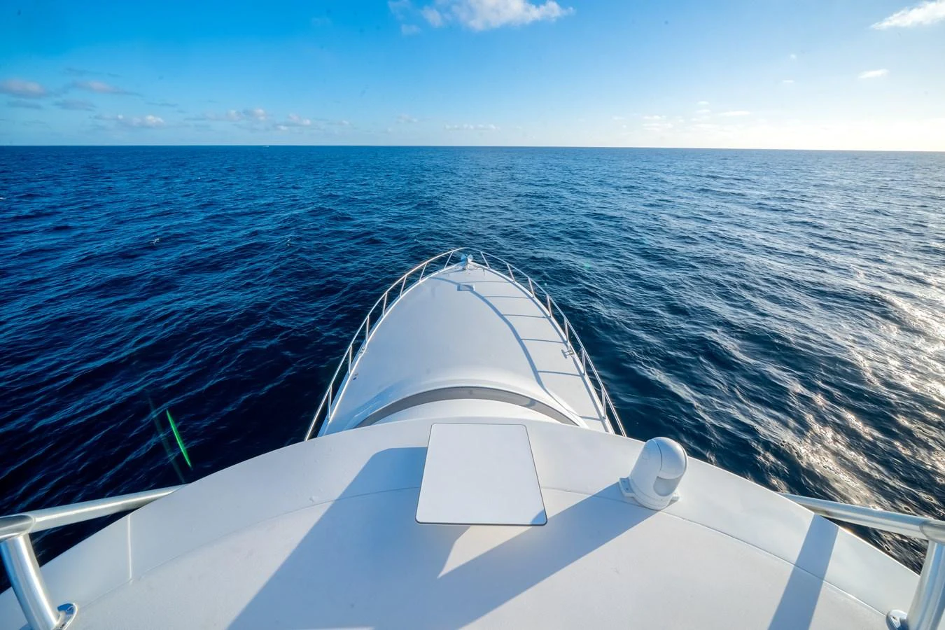 a boat on the water aboard EL JEFE Yacht for Sale