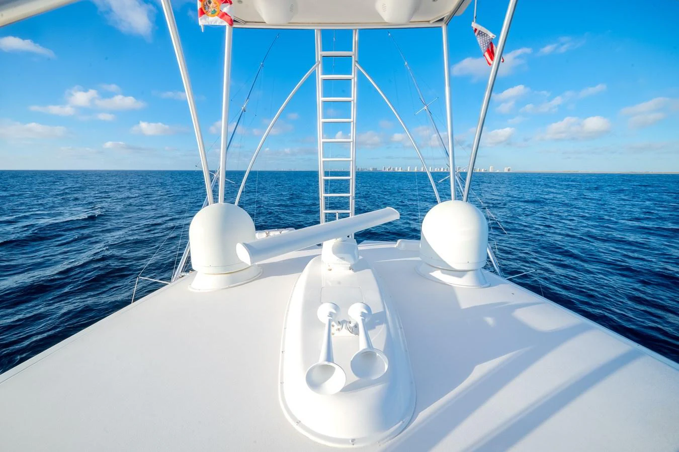 a boat on the water aboard EL JEFE Yacht for Sale
