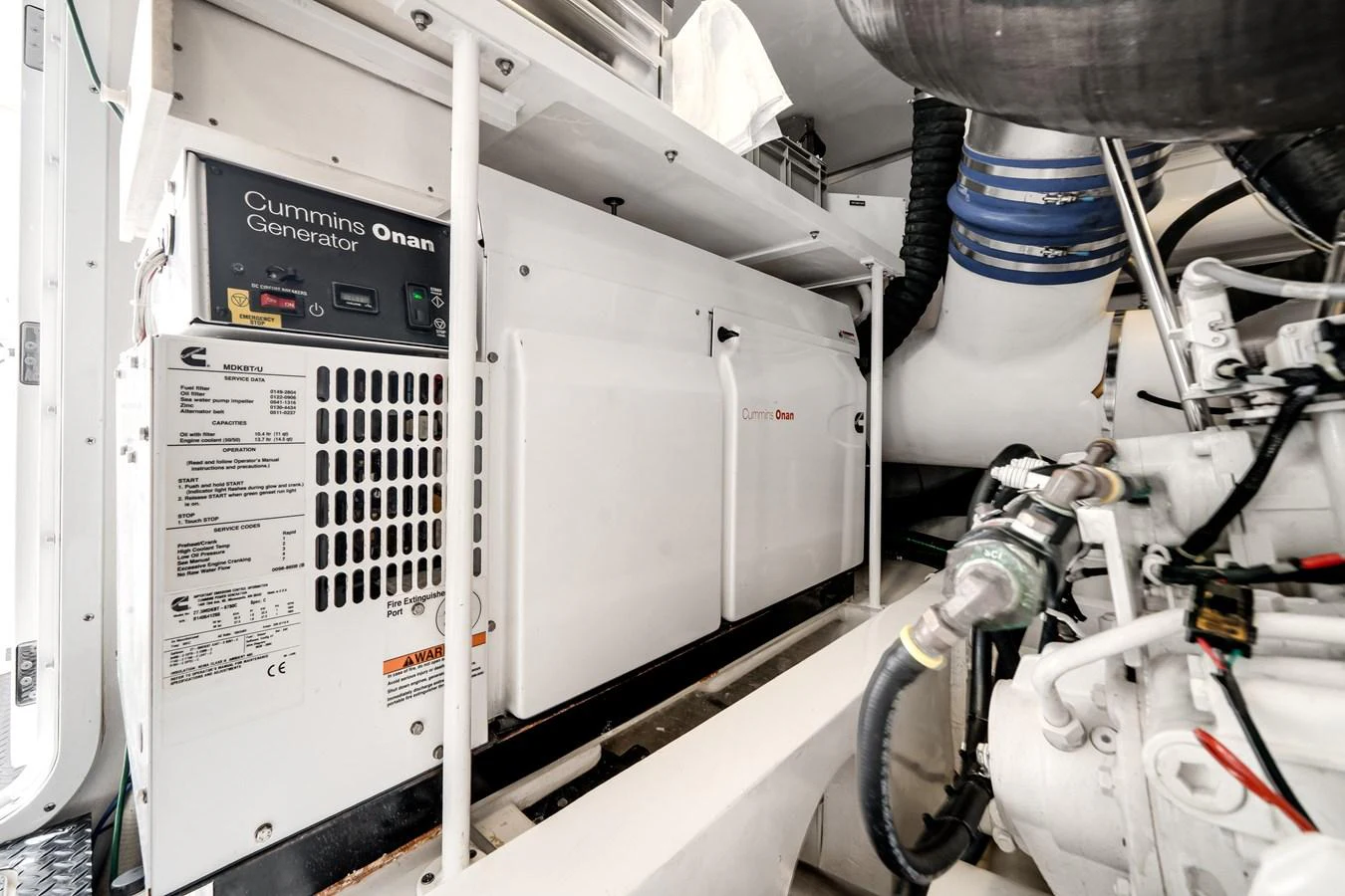 a machine with a large display aboard EL JEFE Yacht for Sale