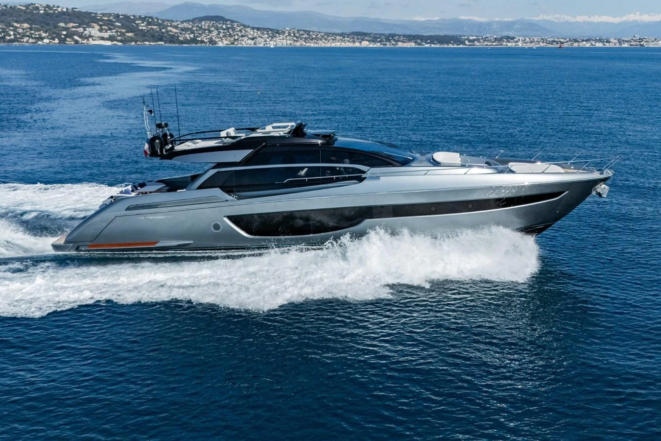 a boat on the water aboard SAMIRA Yacht for Sale