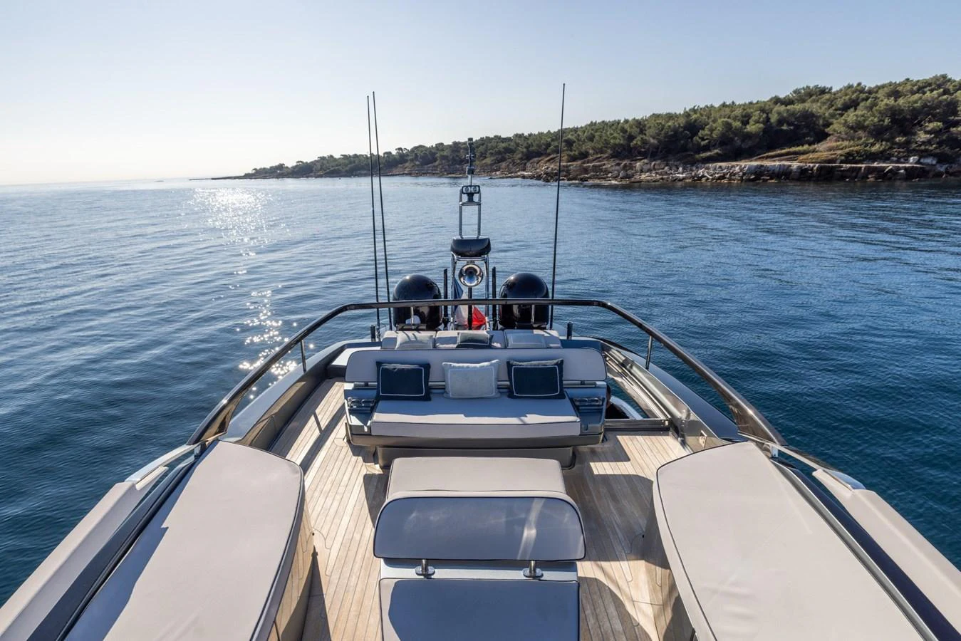 a boat on the water aboard SAMIRA Yacht for Sale