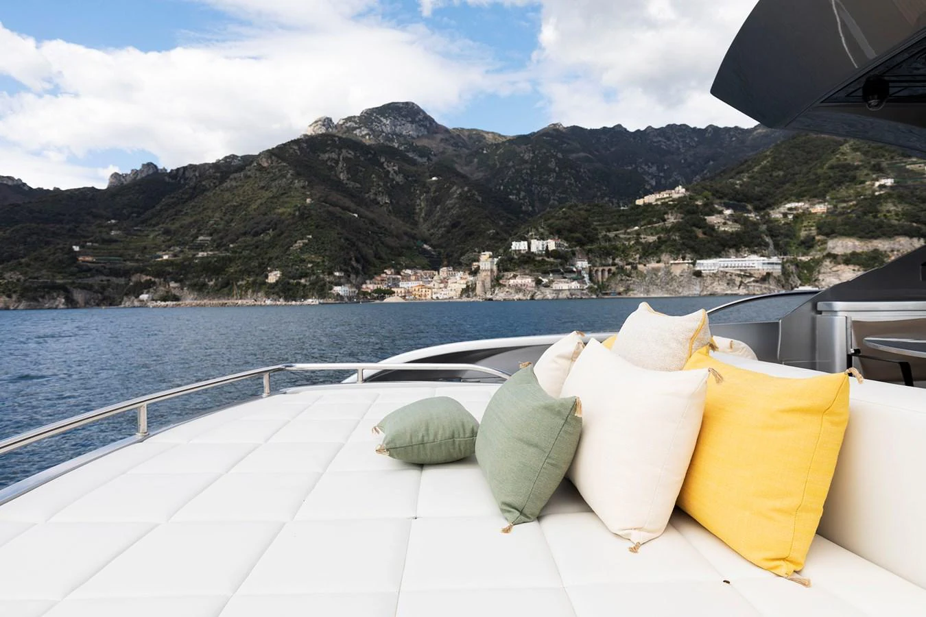 a boat on the water aboard GRACE Yacht for Sale