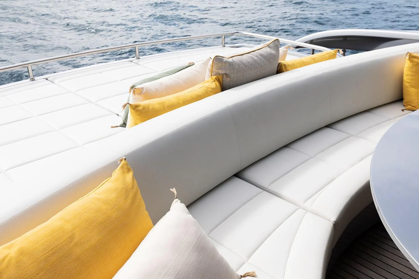 a boat on the water aboard GRACE Yacht for Sale