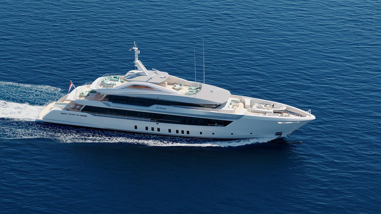 DIANA Yacht for Sale | 180' (55m) 2027 HEESEN YACHTS | N&J
