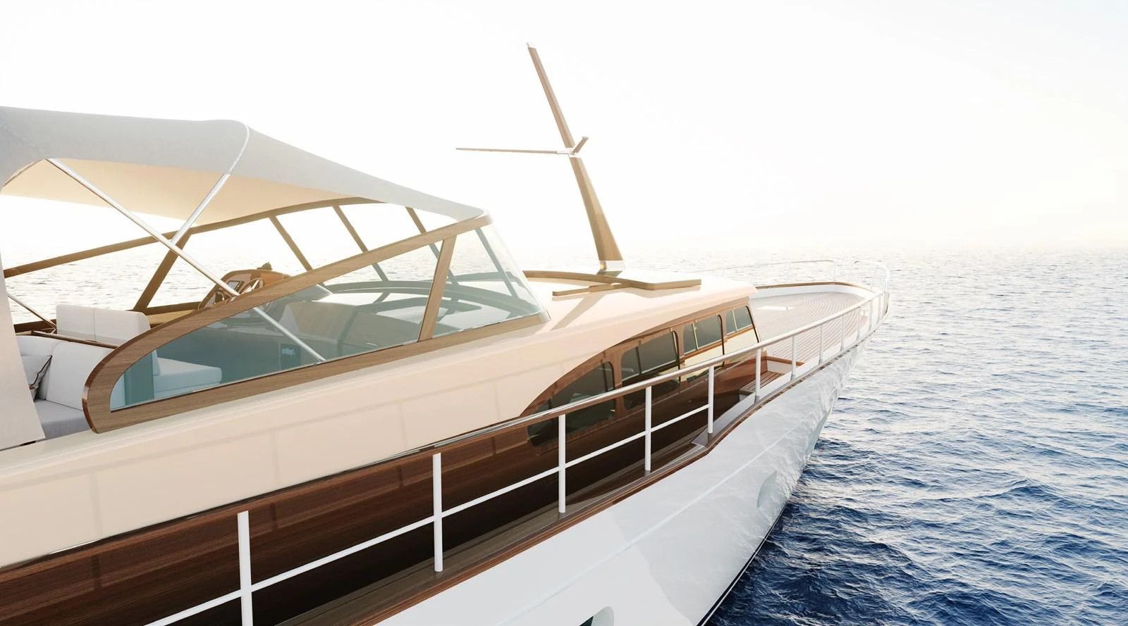 A sleek and modern yacht glides effortlessly on the open sea, showcasing its elegant design and luxurious features. aboard FEADSHIP NEW CLASSIC Yacht for Sale
