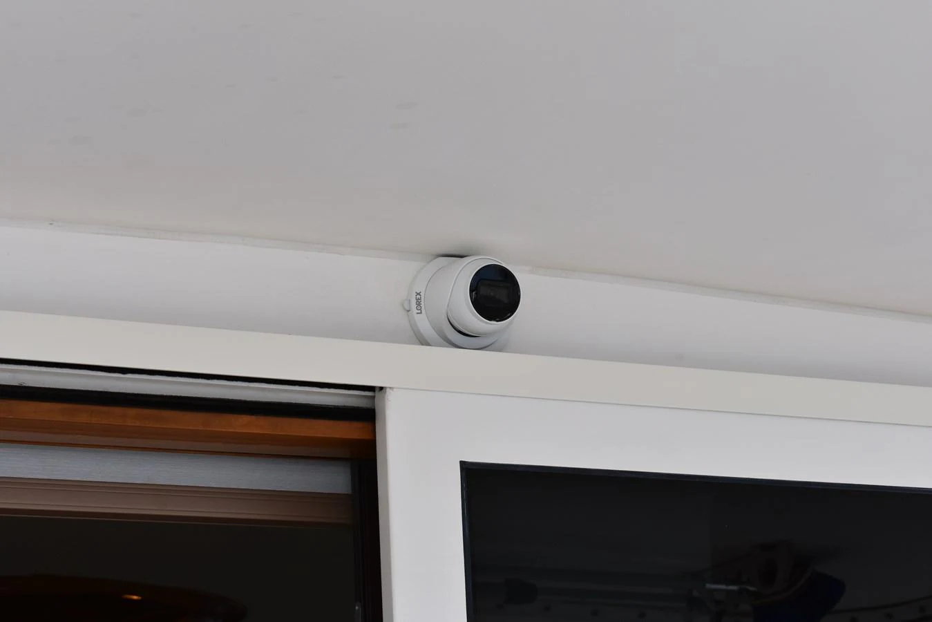 A security camera is discreetly installed on the yacht's ceiling. aboard 64 OCEAN ALEXANDER Yacht for Sale
