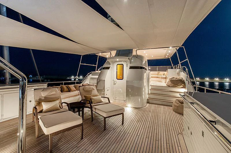 inside of a boat aboard GALENA Yacht for Charter