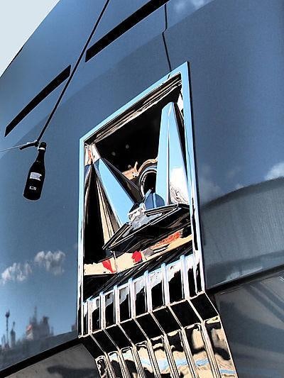 a person in a gondola aboard ONLY NOW Yacht for Charter