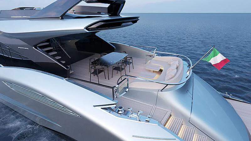 a boat on the water aboard OFFLINE Yacht for Charter