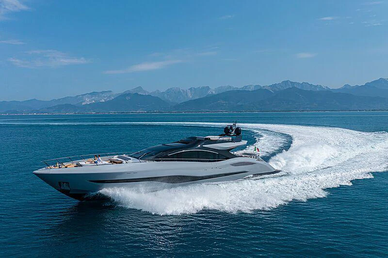 a boat on the water aboard OFFLINE Yacht for Charter